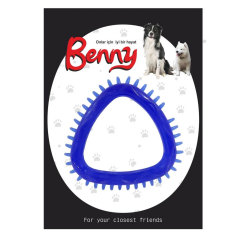 Benny Köpek Oyuncağı Üçgen 8 x 8.5 cm Çeşitli Renklerde