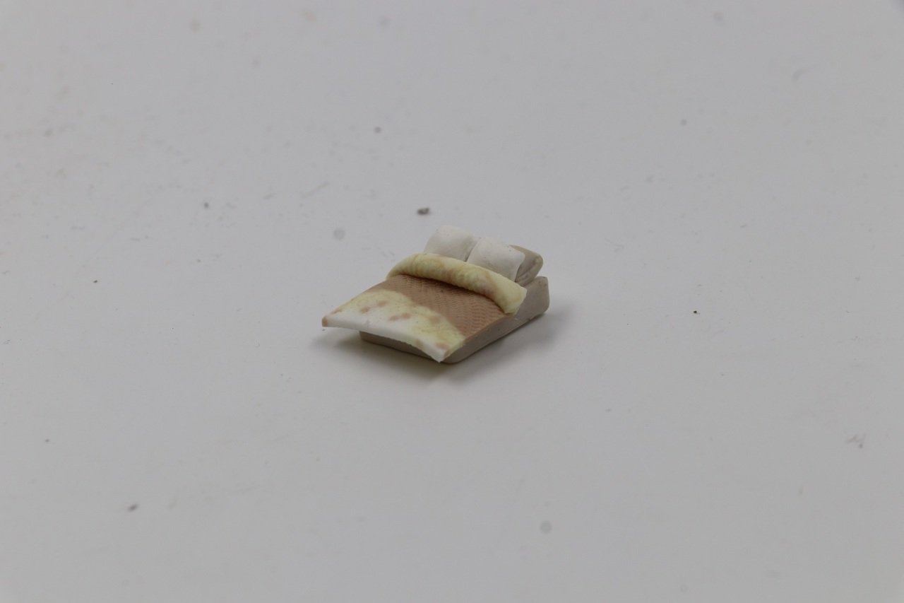 Maket Yatak İkili - 1/100 - N:CH1010