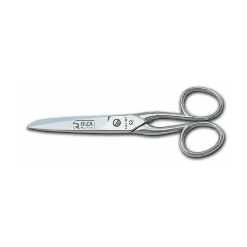 Rıza A4431-5 İplik Ve Saya Makası No: 5 İnç / 12,70 Cm - Nikel Kaplama
