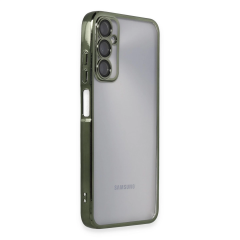 Samsung Galaxy A05s Kılıf Razer Lensli Silikon - Yeşil