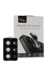 Joko Samsung Galaxy S23 Ultra Pvd Metal Kamera Lens - Siyah