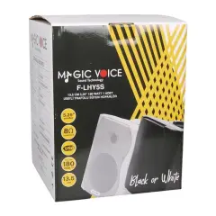 Magicvoice F-lhy5s 5.25'' (13.5 Cm) Hat Trafolu Duvar Tipi Sütun Hoparlör (20w Rms / 180w Peak - Mp3 Usb Uyumlu) - Siyah
