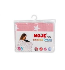 Moje Emzirme Örtüsü - Mega Yıldız Pembe