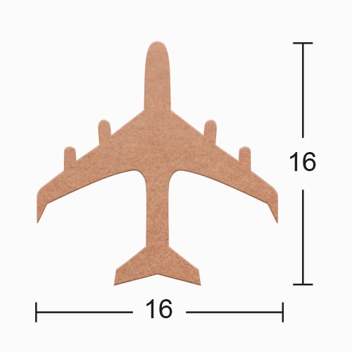 Ahşap Uçak - 18mm - H148