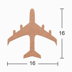 Ahşap Uçak - 18mm - H148