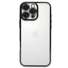 İphone 16 Pro Max Kılıf Razer Lensli Silikon - Siyah