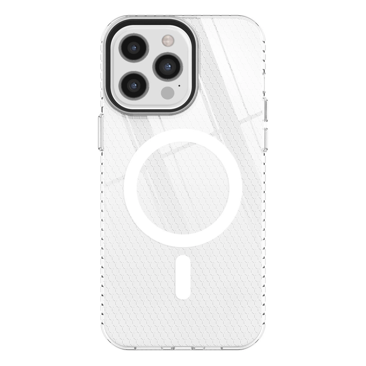 İphone 12 Pro Max Kılıf Beta Magneticsafe Silikon - Şeffaf