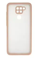 Newface Xiaomi Redmi Note 9 Kılıf Montreal Silikon Kapak - Pembe