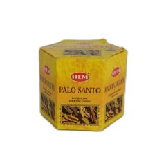 Geri Akış Şelale Palo Santo Ağacı Kokulu 40 Konik Tütsü - Palo Santo Backflow Incense Cones