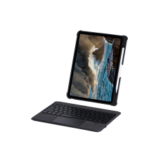T5207d İpad Pro 11 (2022) Kılıf İnter Ledli Klavyeli Tablet Kılıfı - Siyah