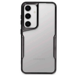 Samsung Galaxy S25 Kılıf Boyi Silikon Kapak - Siyah