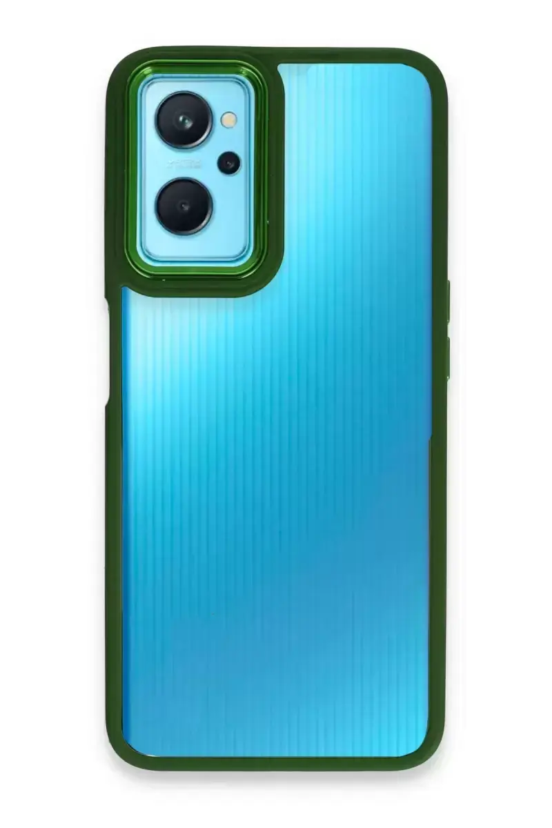 Newface Realme 9i 4g Kılıf Dora Kapak - Haki Yeşil