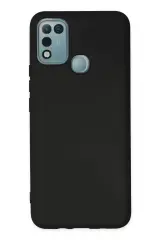Newface İnfinix Hot 10 Play Kılıf Nano İçi Kadife Silikon - Siyah