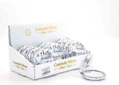 Taşlı İstanbul Tasarımı El Aynası Kalın Alk2494