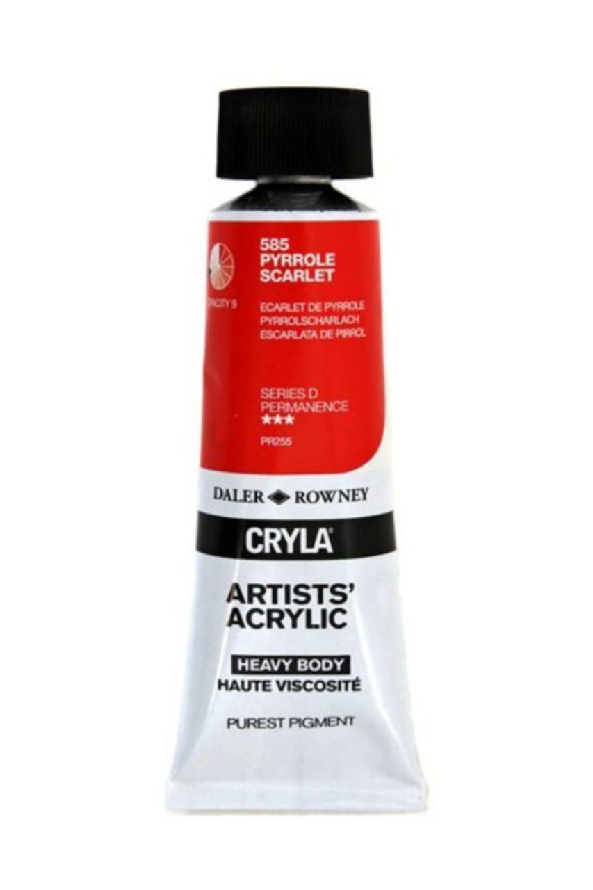 Cryla Akrilik Boya Scarlet 75ml 585