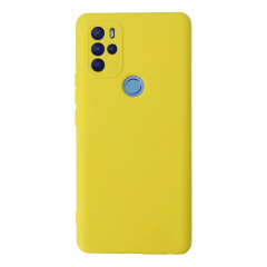 General Mobile Gm 21 Pro Kılıf Nano İçi Kadife Silikon - Sarı