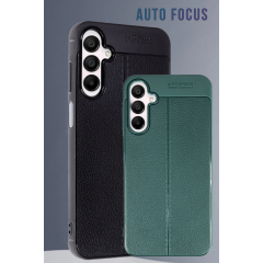 Samsung Galaxy A35 5g Kılıf Auto Focus Kapak - Koyu Yeşil