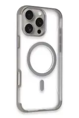 Joko İphone 14 Pro Max Hilton Magsafe Kapak - Titan Gri