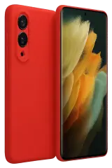 Newface Samsung Galaxy S25 Edge First Silikon - Kırmızı