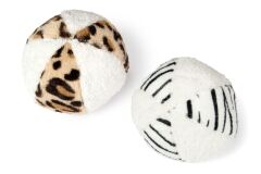 Karlie Peluş Desenli Kedi Oyuncak Top 11 cm