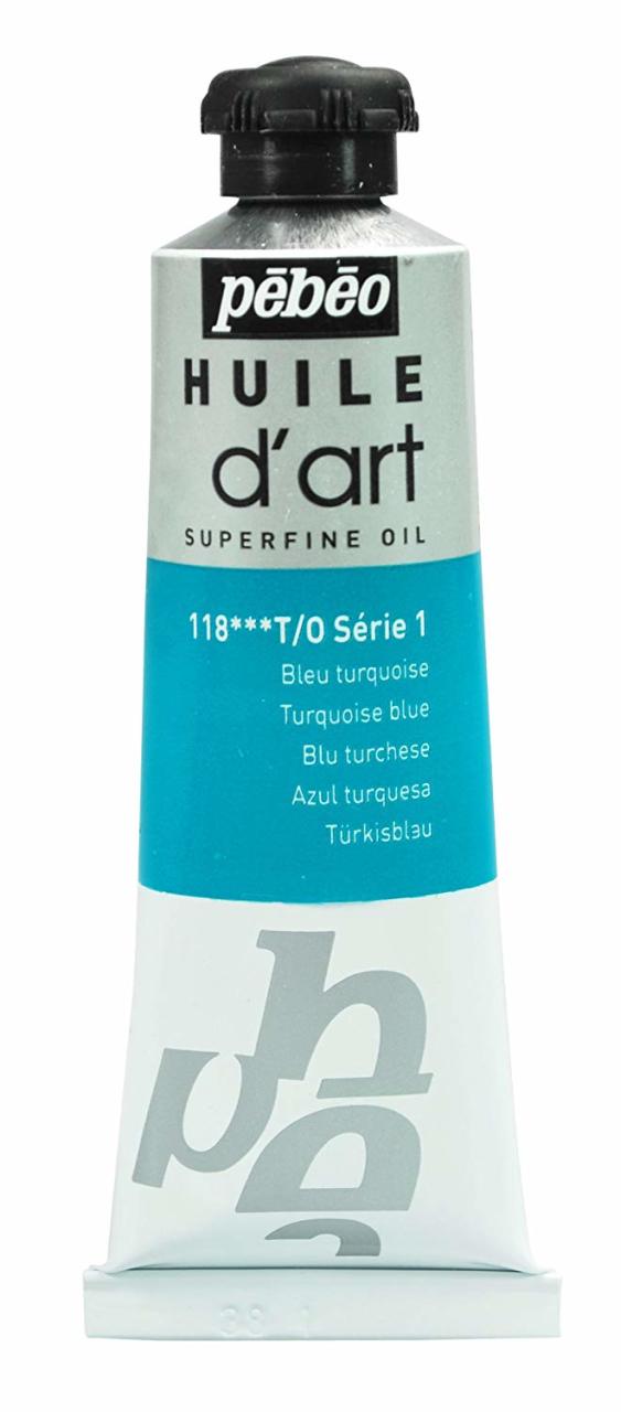 Huile Dart Yağlıboya - 37ml - Turquoise Blue - S1 - 118