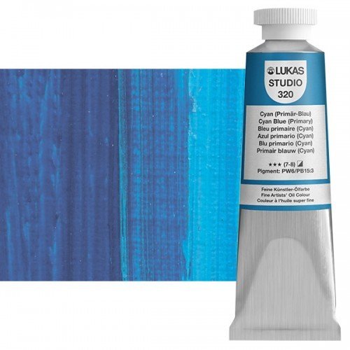 Studio Yağlıboya 37ml N:320 Cyan Blue (Primary)