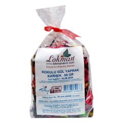 Kokulu Gül Yaprak Karışık Renk 50 Gr