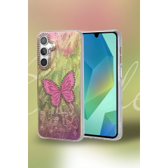 Samsung Galaxy A24 4g Kılıf Blade Aynalı Desenli Kapak - Desen 3