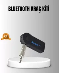 Bluetooth Aux Araç Kiti Eller Serbest Müzik Çalar Dahili Mikrofonlu