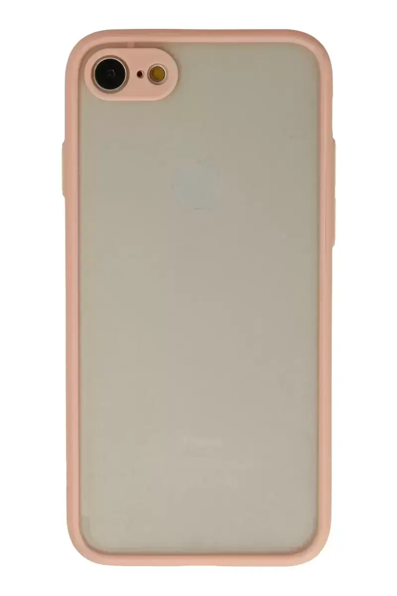 Newface İphone 7 Kılıf Montreal Silikon Kapak - Pembe