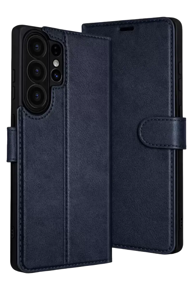 Newface Samsung Galaxy S26 Ultra Trend S Plus Kapaklı Kılıf - Lacivert