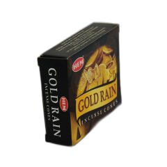 Altın Yağmuru Bolluk Bereket Çeken 10 Konik Tütsü - Gold Rain Incense Cones