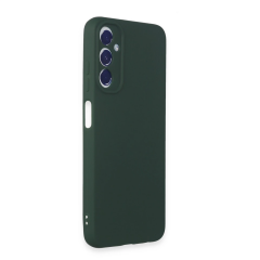 Samsung Galaxy A05s Kılıf First Silikon - Koyu Yeşil
