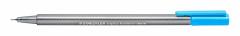 Üçgen Fineliner - 0.3 mm - Neon Mavi