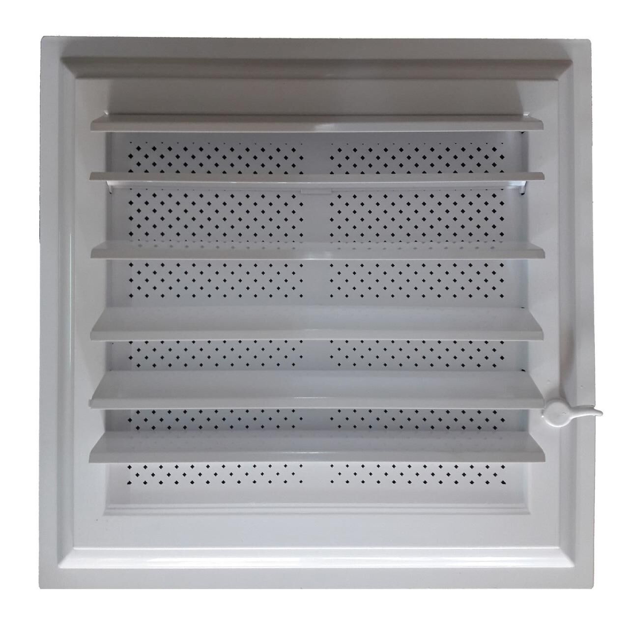 Plastik Menfez 55X55 Yapışkan Bantlı Beyaz