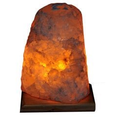 Doğal Kristal Kaya Tuzu Lambası Çankırı Kablolu Ampullü Beyaz 2-3 Kg