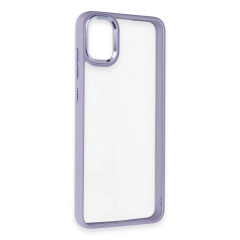 Samsung Galaxy A05 Kılıf Power Silikon - Lila