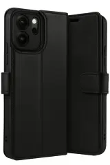 Newface Oppo Reno 14f Trend S Plus Kapaklı Kılıf - Siyah