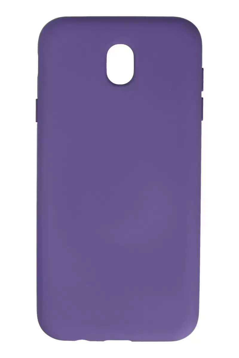 Newface Samsung Galaxy J7 Pro / J730 Kılıf Nano İçi Kadife Silikon - Mor
