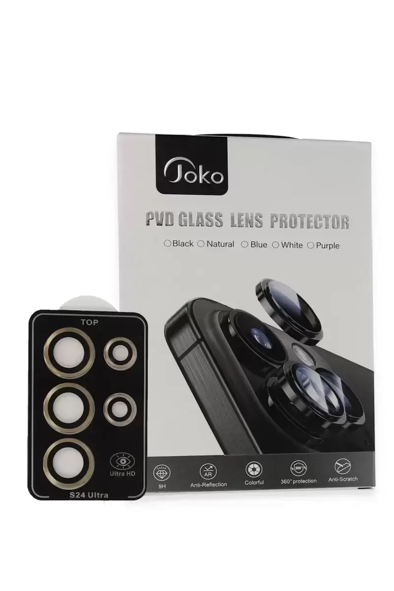 Joko Samsung Galaxy S23 Ultra Pvd Metal Kamera Lens - Gold