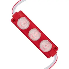 12 Volt 3 Watt Kırmızı Led Modül - 74x20 Mm - 3030 Çip