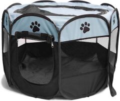 Kedi Köpek Oyun Alanı Kumaş 30x43cm 8 parça çap 65 cm