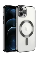 Newface İphone 13 Pro Kılıf Kross Magneticsafe Kapak - Siyah