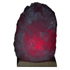 Doğal Kristal Kaya Tuzu Lambası Çankırı Kablolu Ampullü Beyaz 4-5 Kg