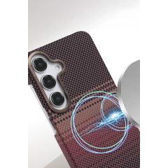 Samsung Galaxy S25 Fe Vega Magsafe Kapak - Çöl Titanyum