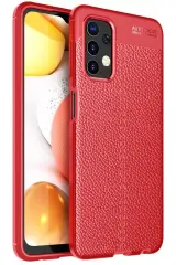Newface Samsung Galaxy A32 Kılıf Auto Focus Kapak - Kırmızı