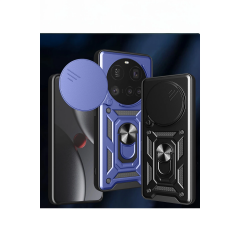 Xiaomi Mi 15 Ultra Kılıf Pars Lens Yüzüklü Silikon - Siyah