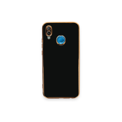 Huawei P20 Lite Kılıf Volet Silikon - Siyah