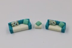 Maket Koltuk Takımı - 1/50 - N:SF-218