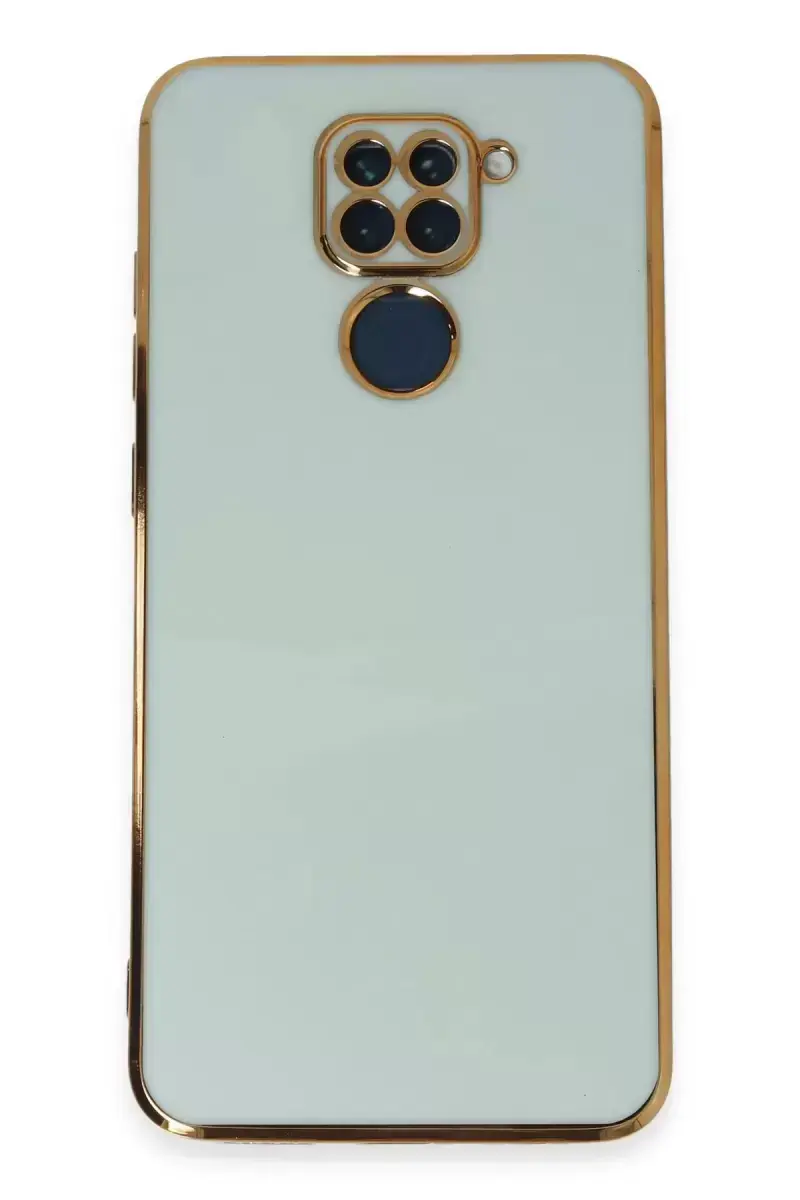 Newface Xiaomi Redmi Note 9 Kılıf Volet Silikon - Açık Yeşil